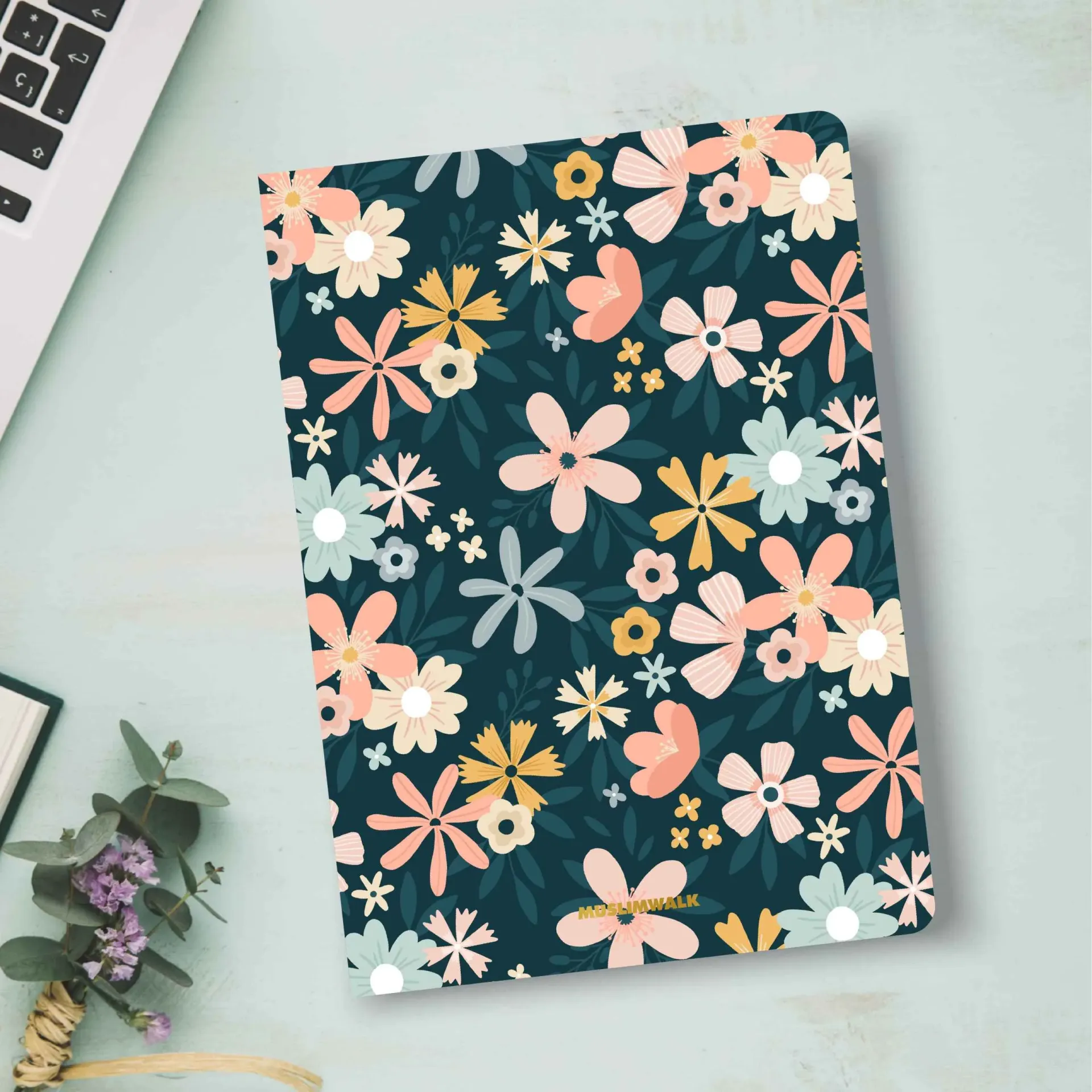 Çiçekli – A5 Çizgili Defter