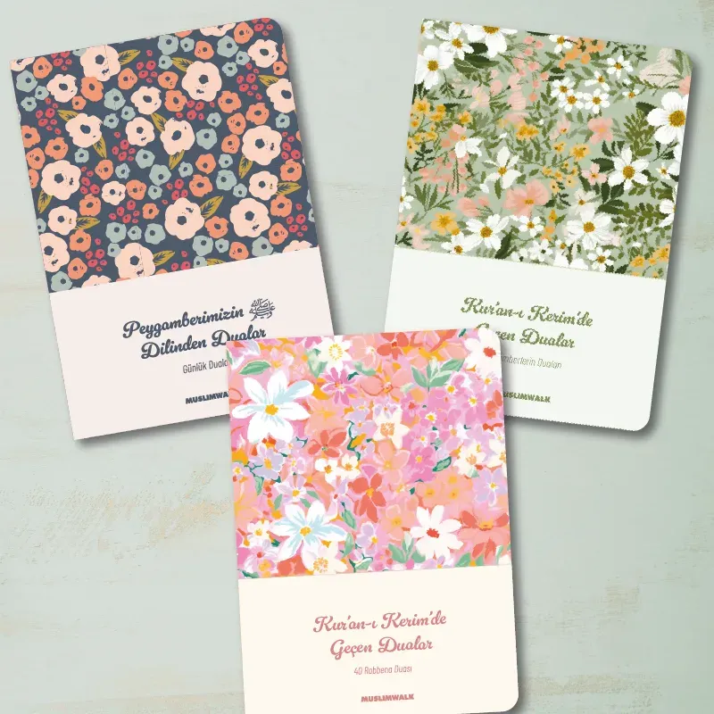 3’lü Dua Kitabı Seti (Mini Boy)