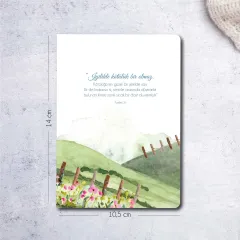Çiçekli Mininote Defter- İyilikle Kötülük Bir Olmaz