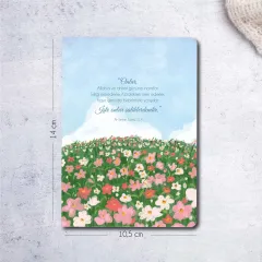 Çiçekli Mininote Defter - İşte Onlar Salihlerdir