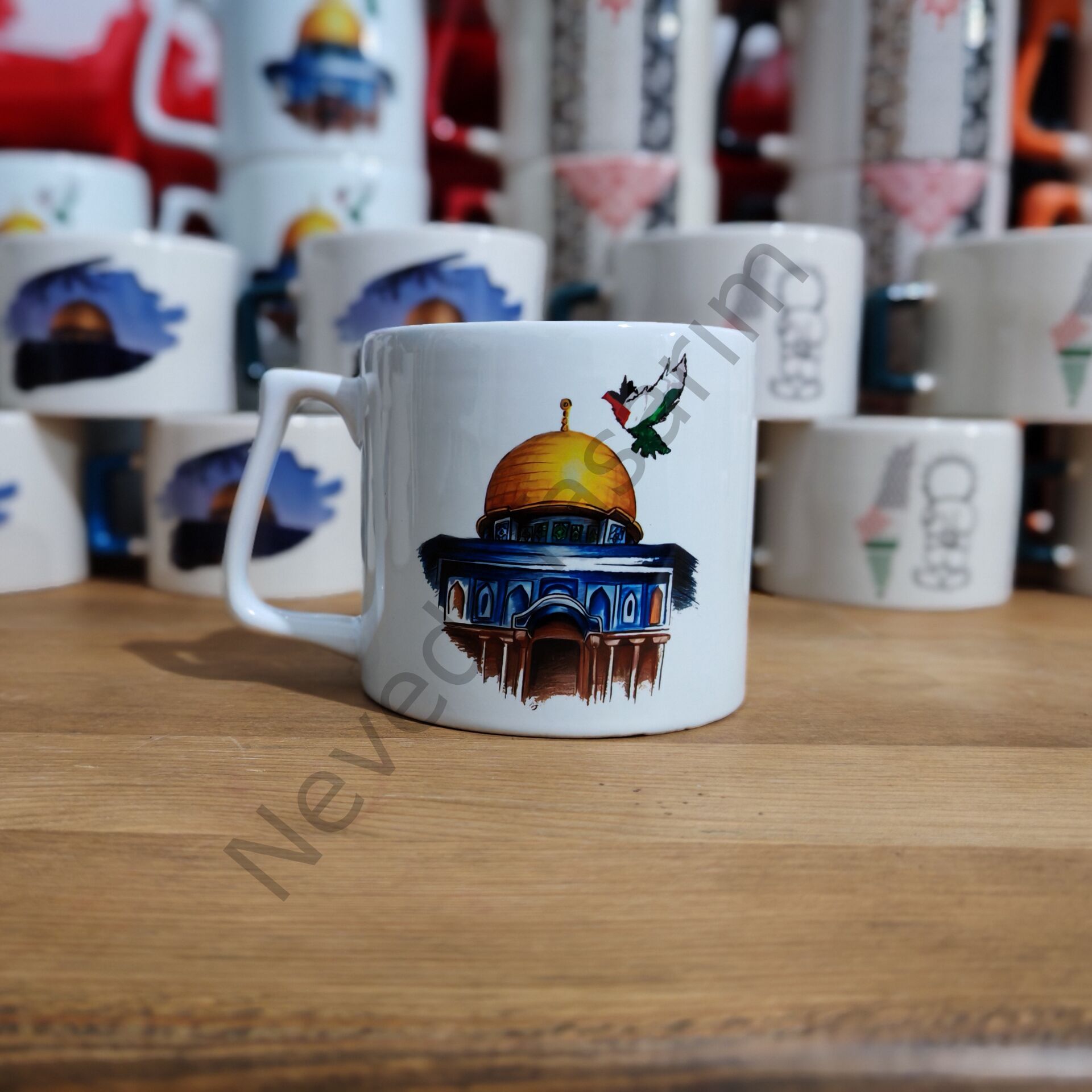 Kubbetussahra-Kuşlu Kupa 300 ml