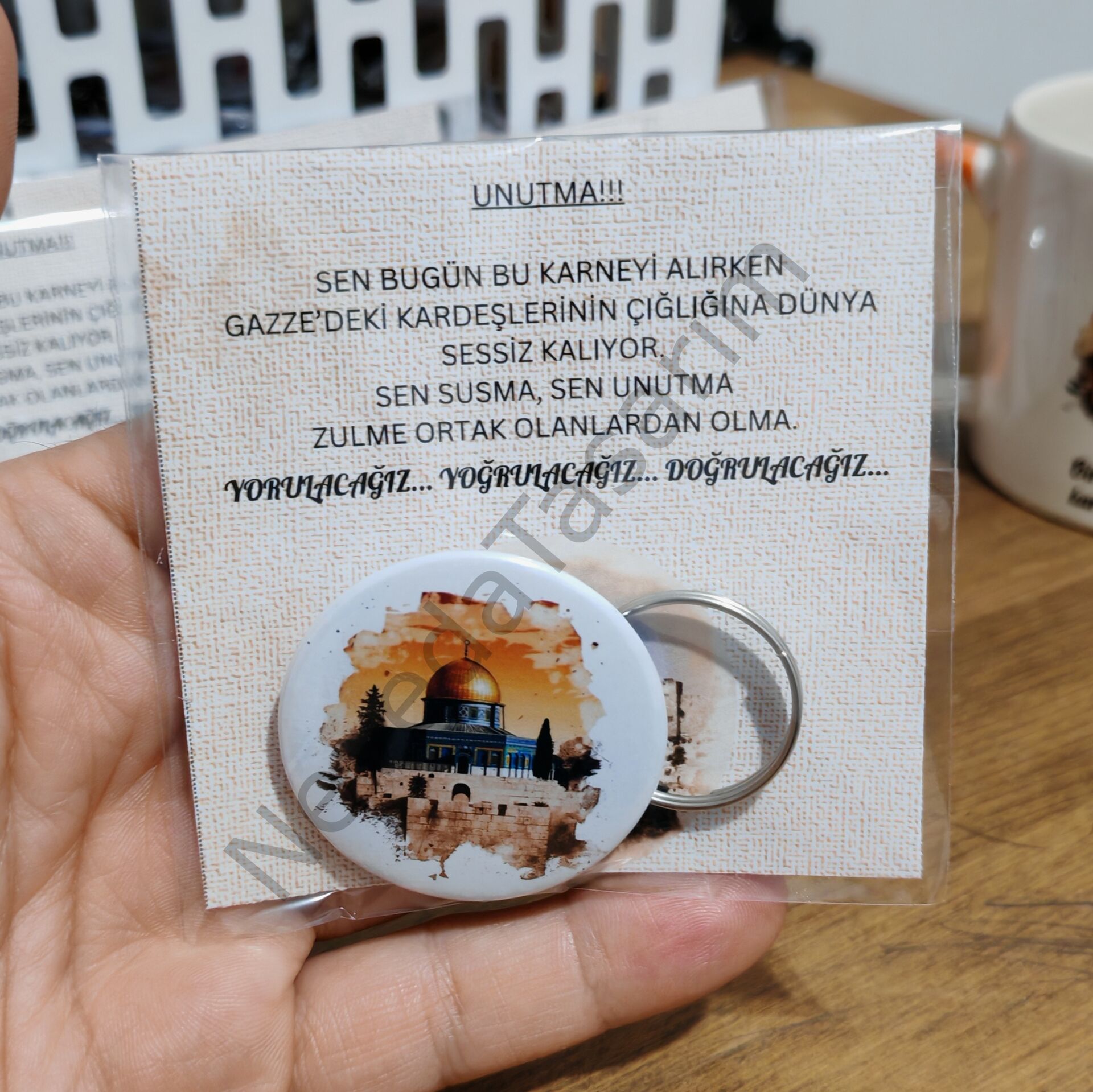 Kubbetussahra(model 2)-Anahtarlık Kartlı