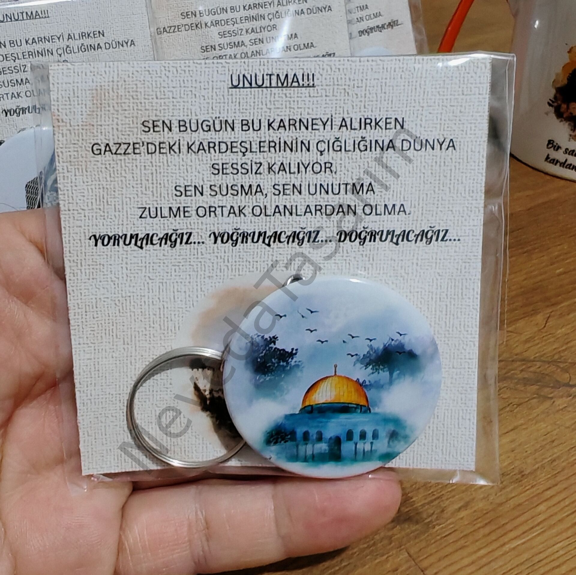 Kubbetussahra-buhulu(model 3) Anahtarlık Kartlı