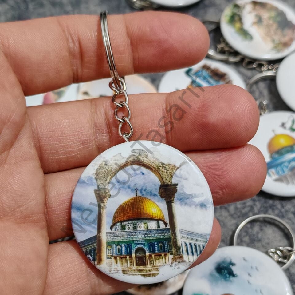 Kubbetussahra-sütunlu(model 4) Anahtarlık