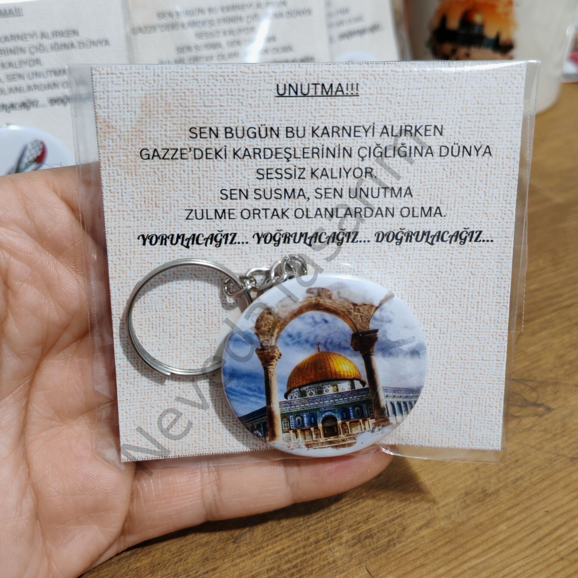 Kubbetussahra-sütunlu(model 4) Anahtarlık Kartlı