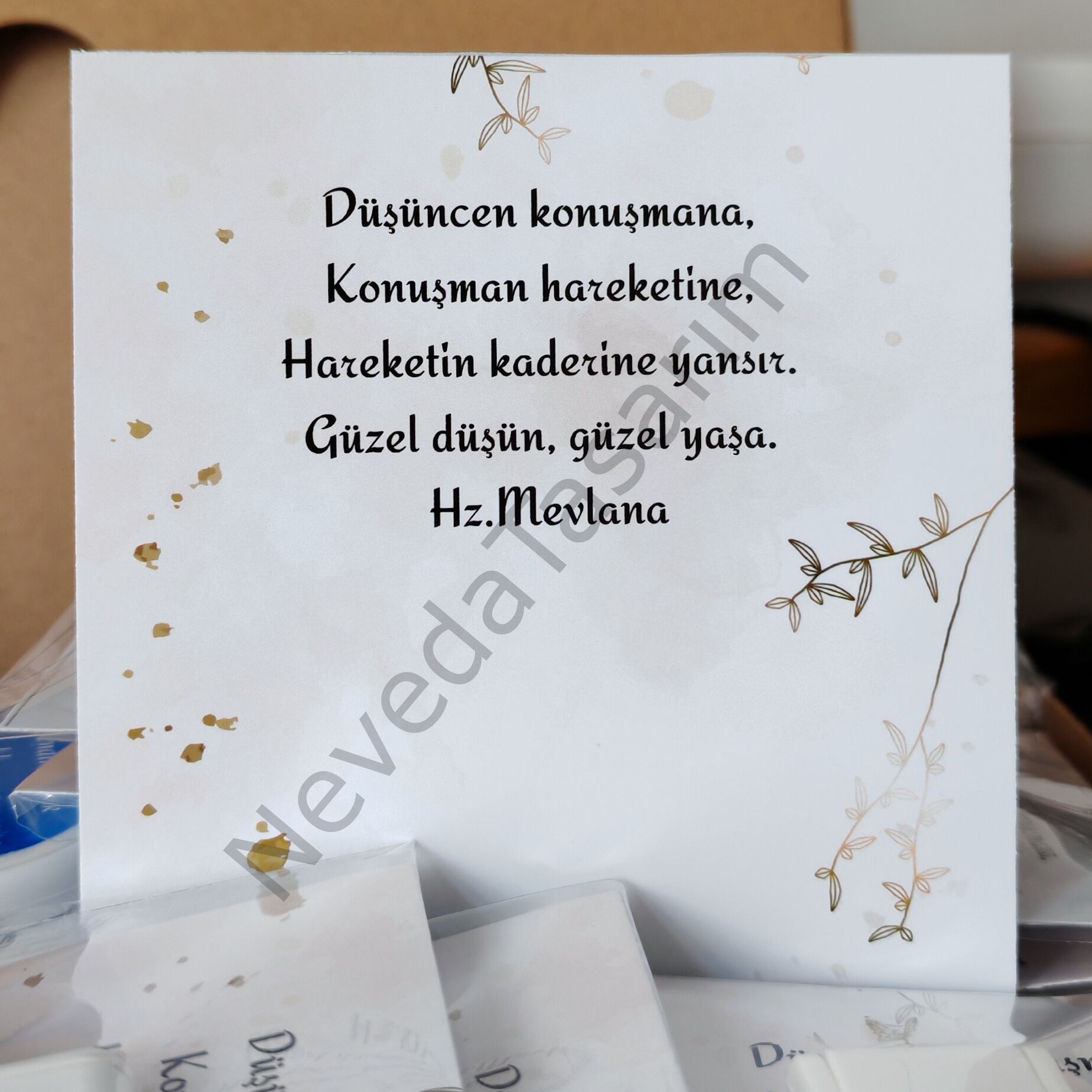 Okumadığın Gün Karanlıktasın-Anahtarlık Kartlı