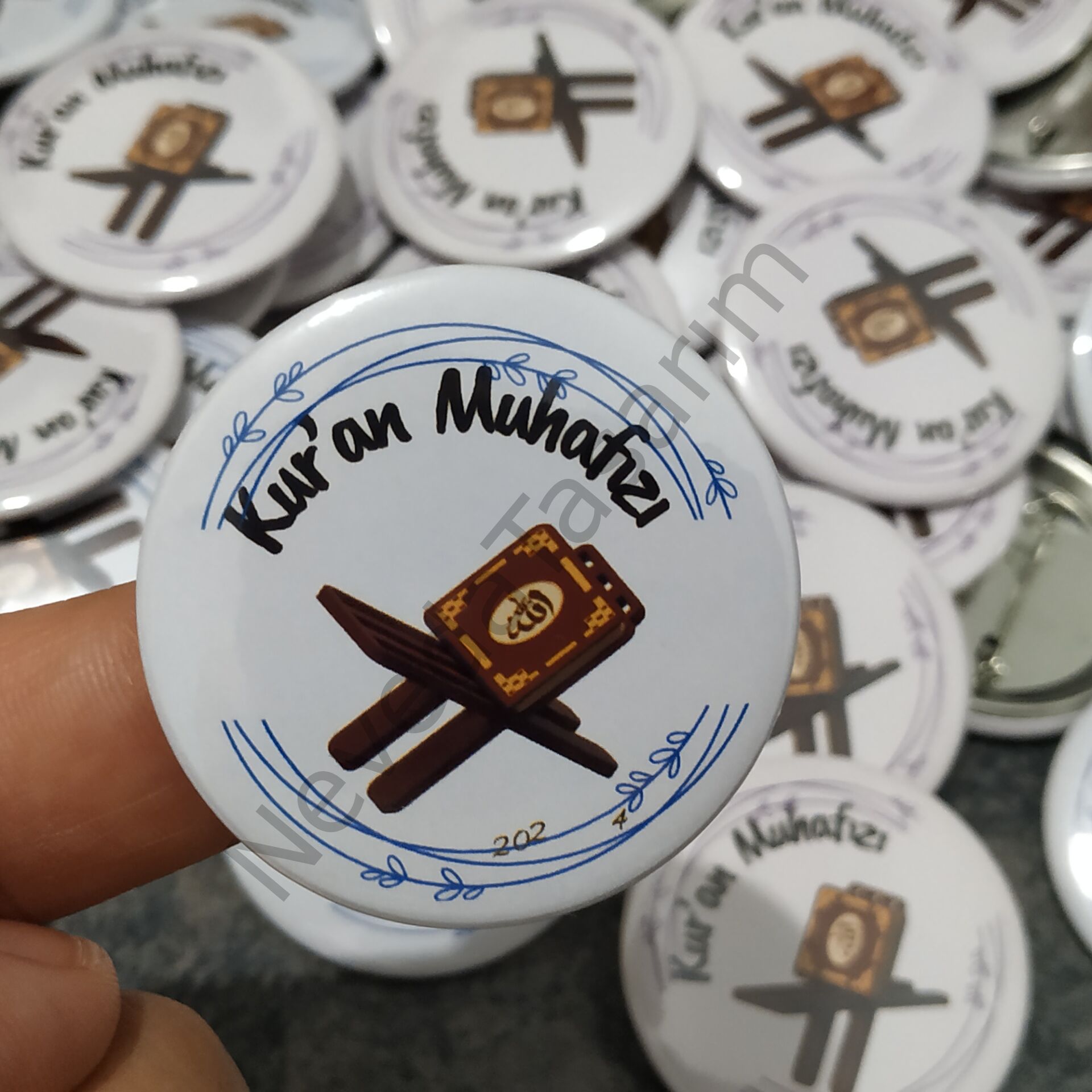 Kuran Muhafızı-Rozet Erkek - 44 mm