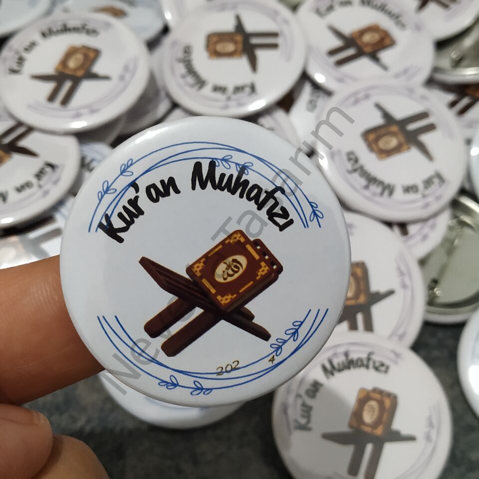 Kuran Muhafızı-Rozet Erkek - 58 mm