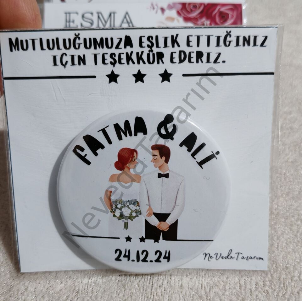 Nişan-Düğün Magnetleri-2