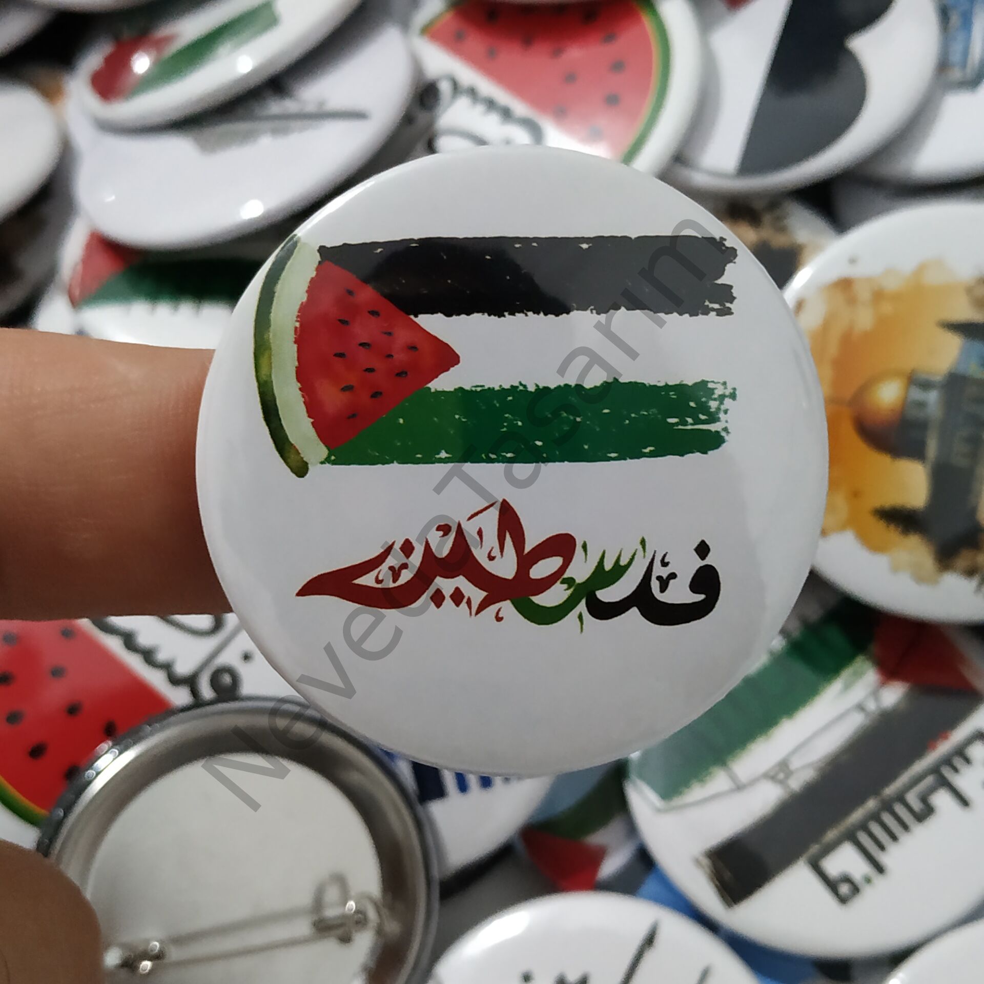 Filistin-Bayrak Magnet