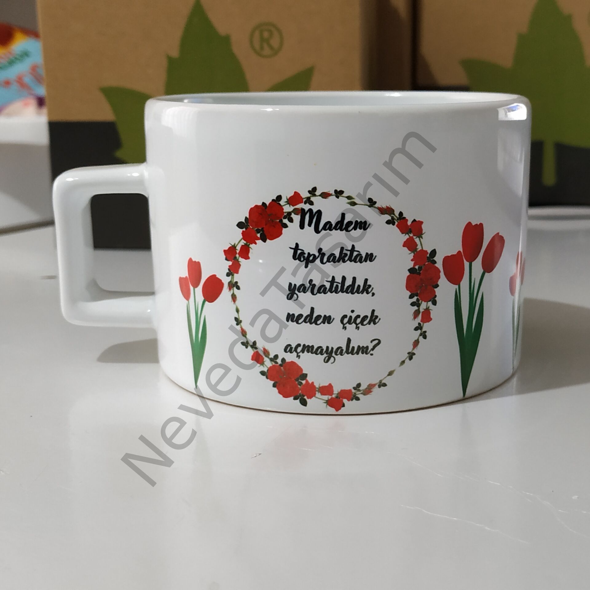 Neden Çiçek Açmayalım- Kupa