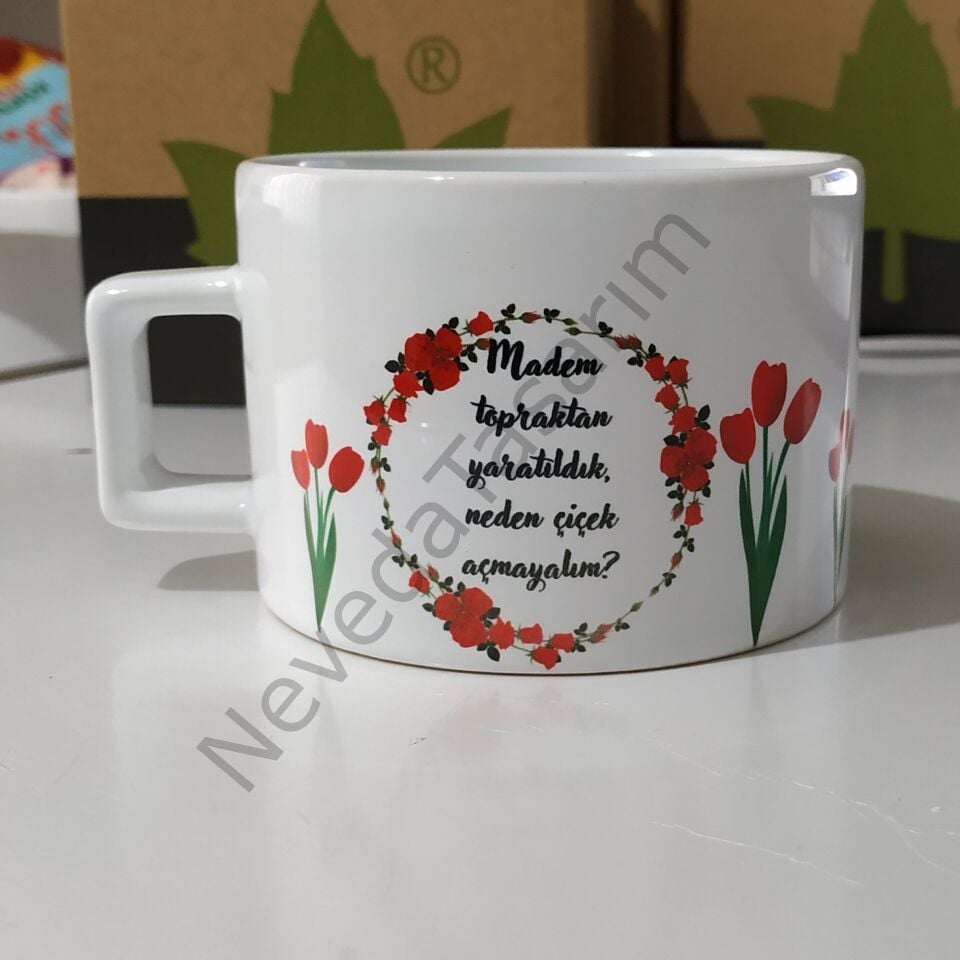 Neden Çiçek Açmayalım- Kupa