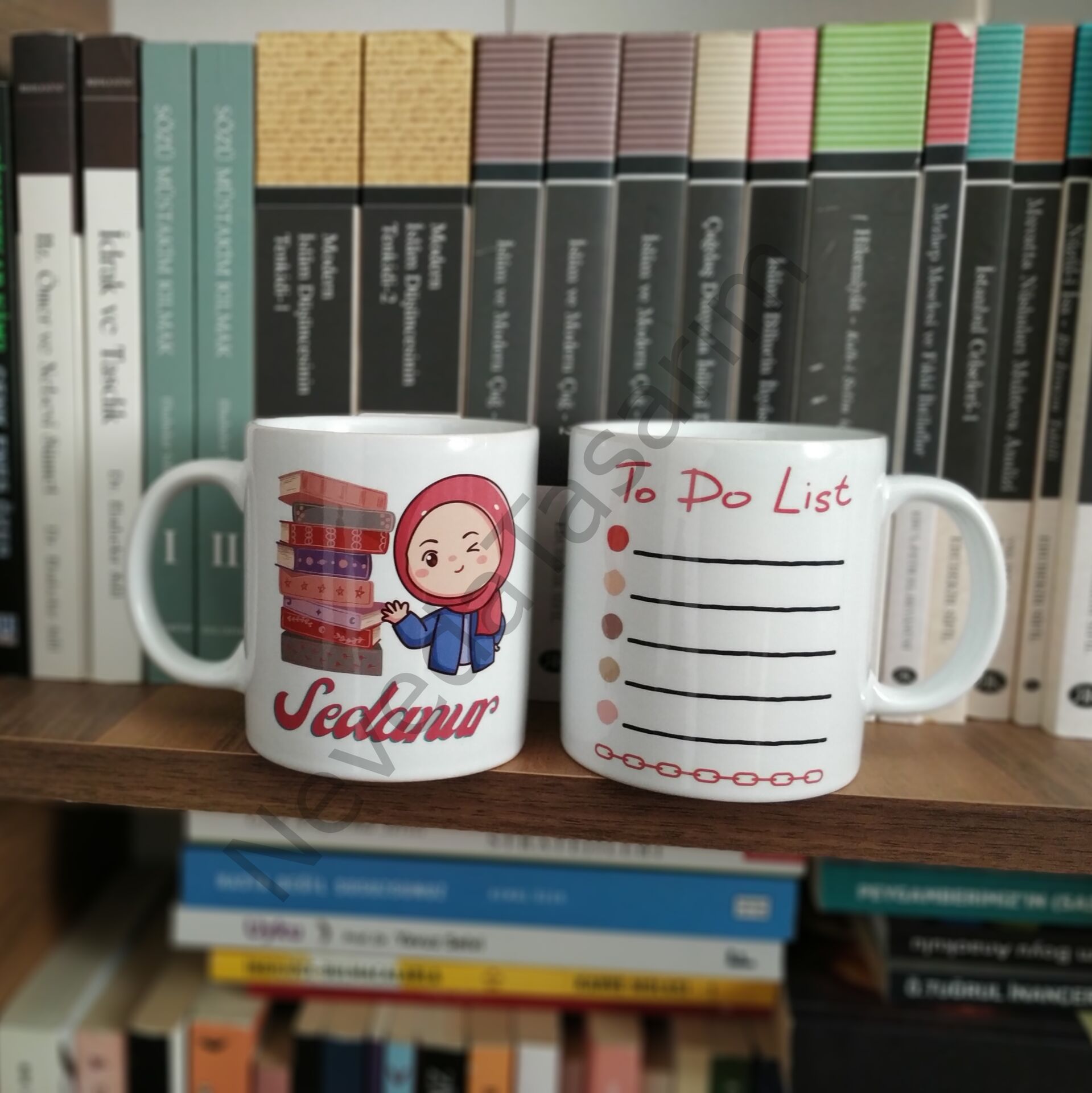 Yapılacaklar Listeli İsme Özel Kupa