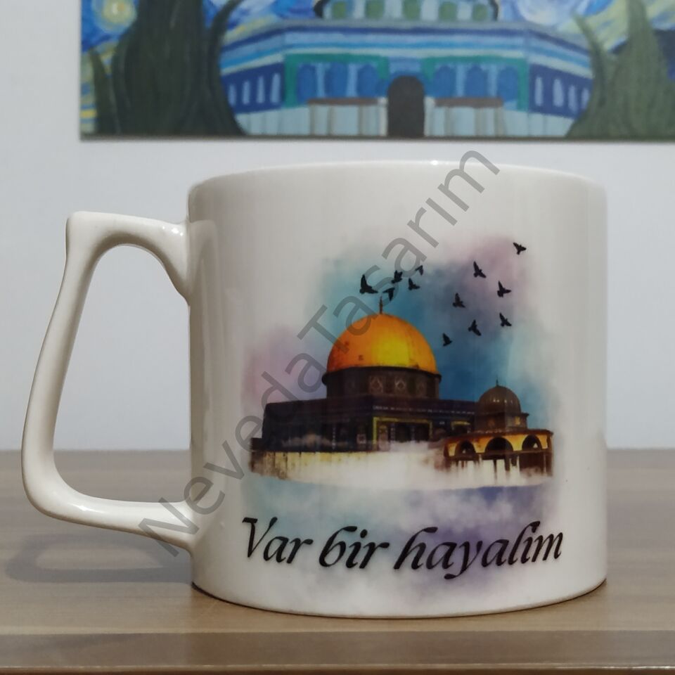 Var Bir Hayalim - Filistin Temalı Kupa