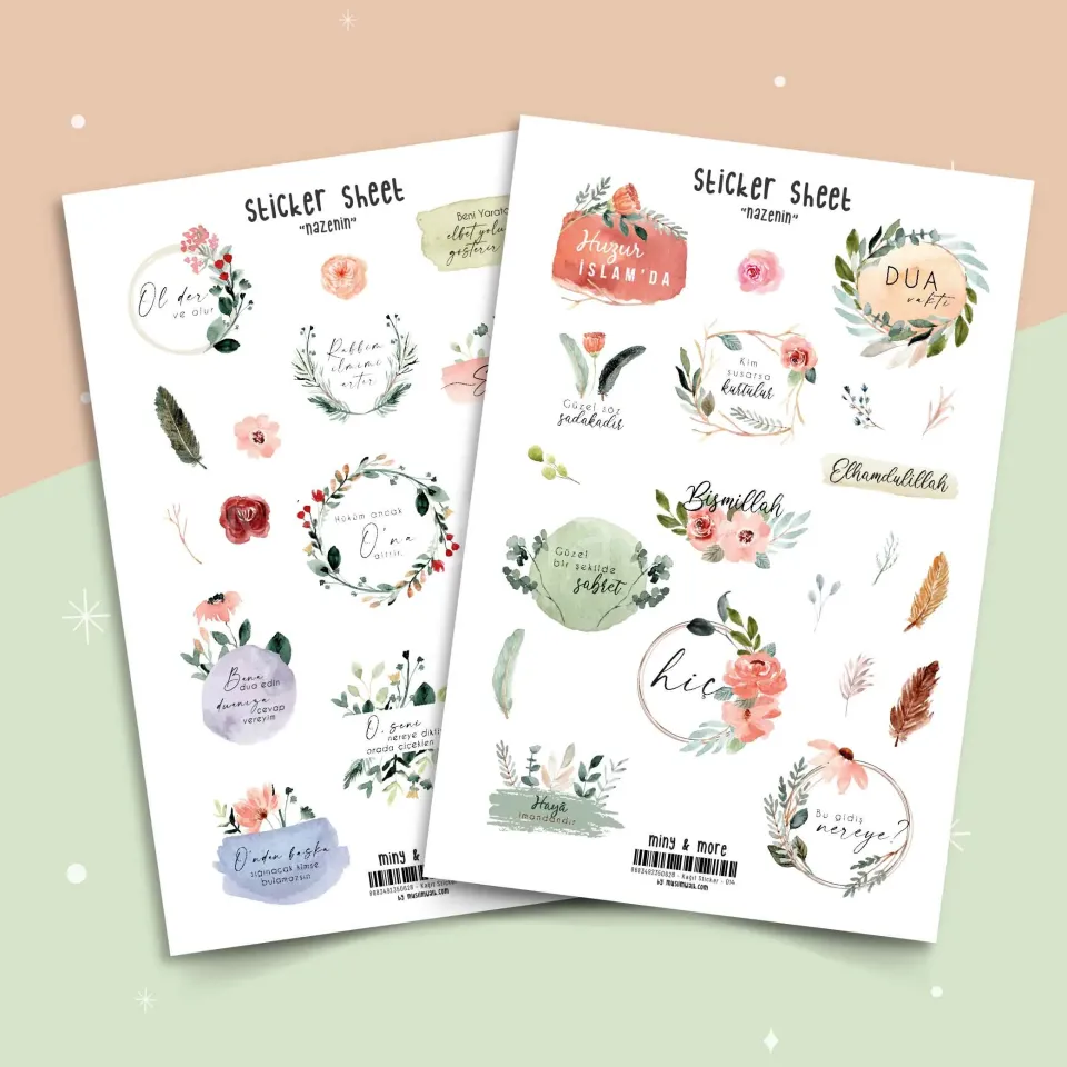 Nazenin Sticker Seti