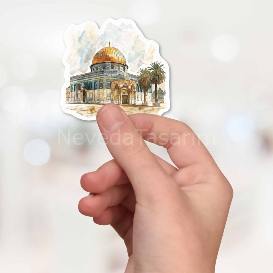 Filistin Temalı Sticker Seti