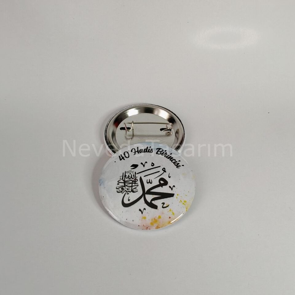 40 Hadis Birincisi - 44mm Rozet