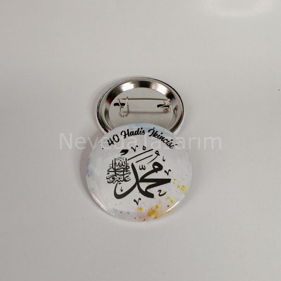 40 Hadis Birincisi - 44mm Rozet