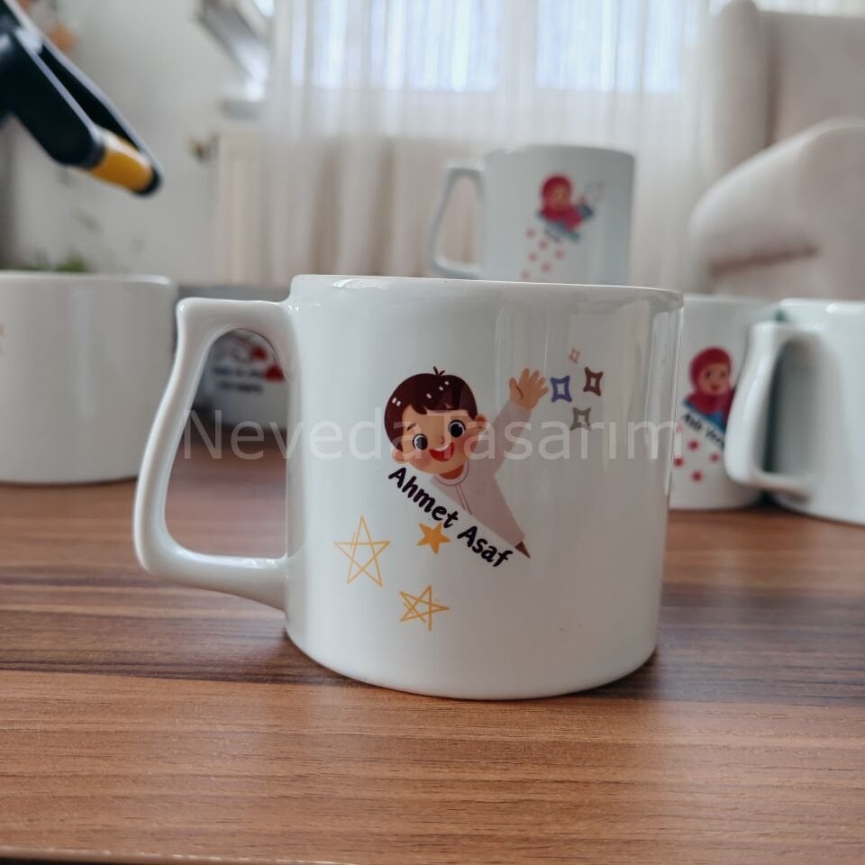 Erkek Çocuk İsme Özel Kupa