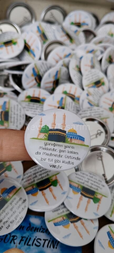 Nişan Hatırası - Kartlı Rozet