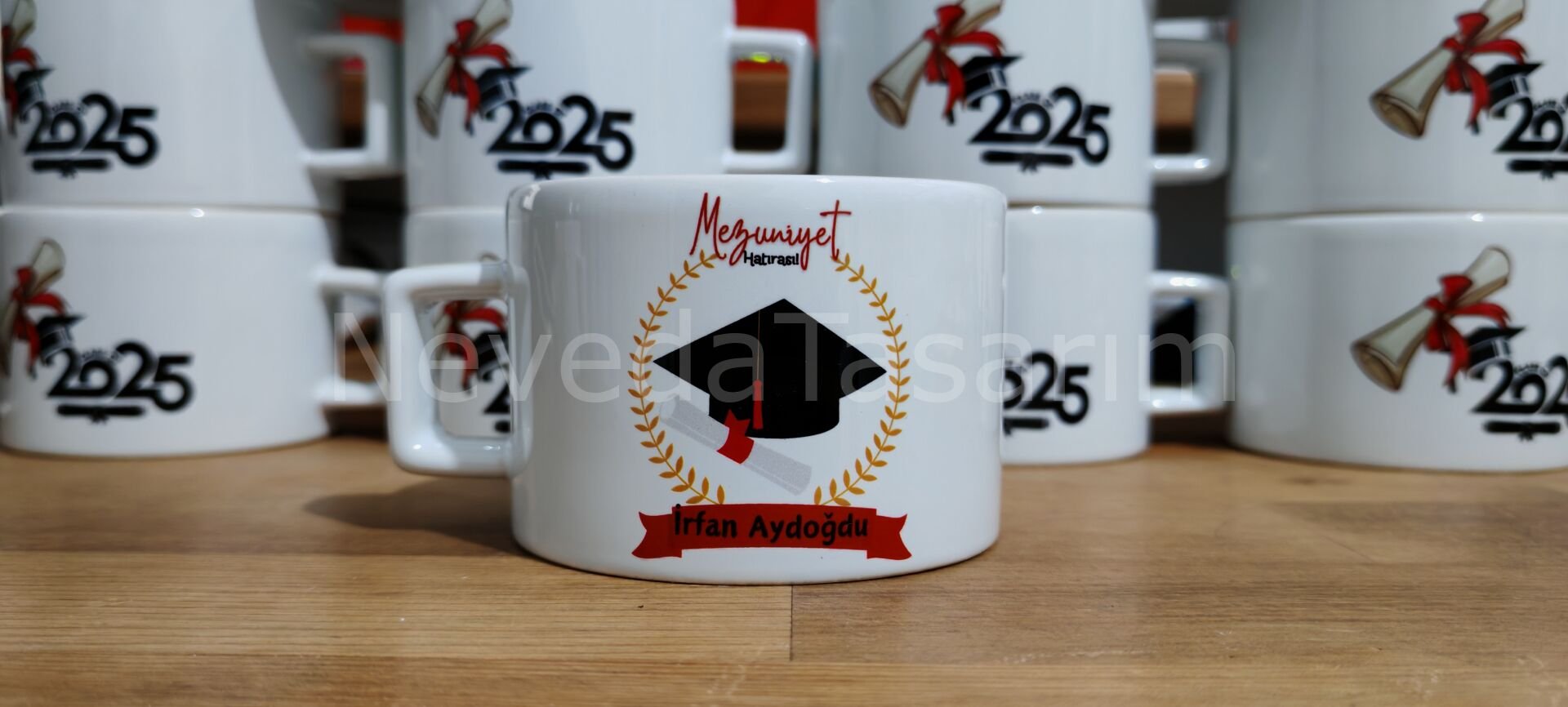 Mezuniyet Hatırası - İsme Özel Kupa