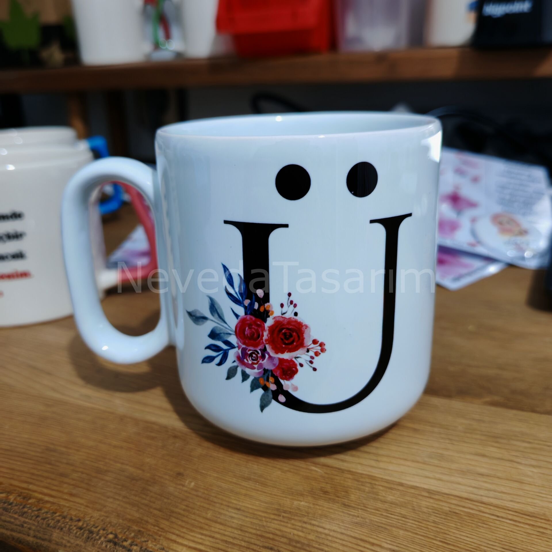 Öğretmen İsme Özel Kupa-Ü