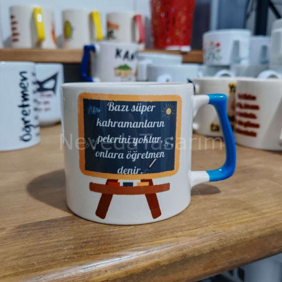 Öğretmen Kupa-Balon Kalp(MODEL 21)