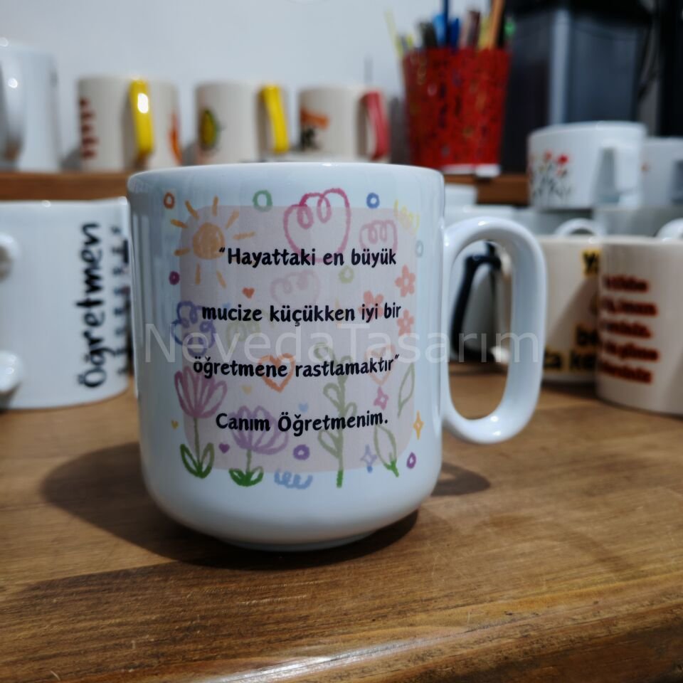 Yeşil Hanımefendi Öğretmen Kupa (MODEL 25)