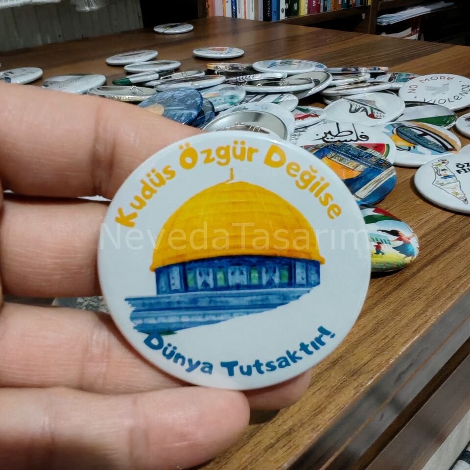 Kudüs Özgür Değilse - Rozet