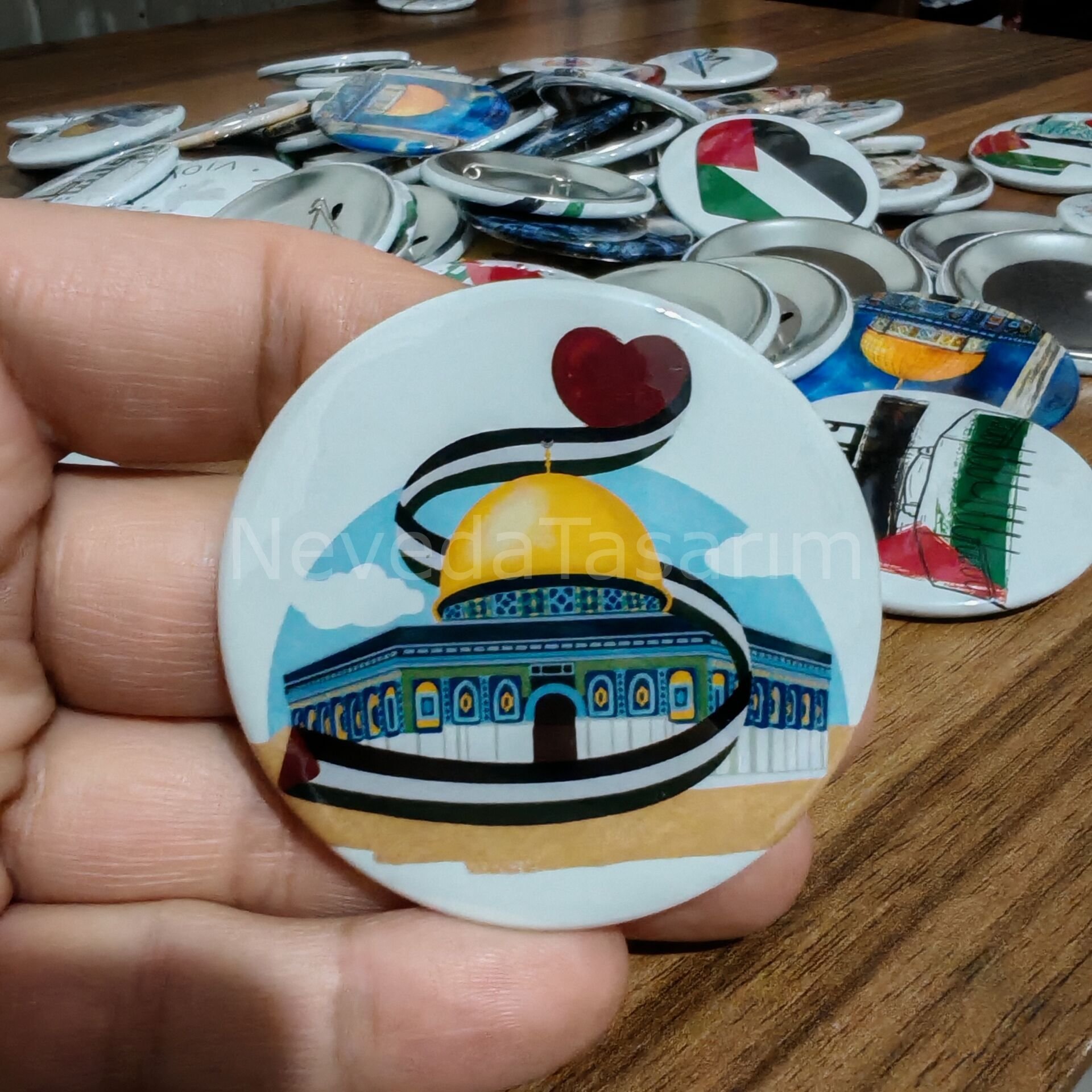 Kubbetussahra-Kalp Rozet