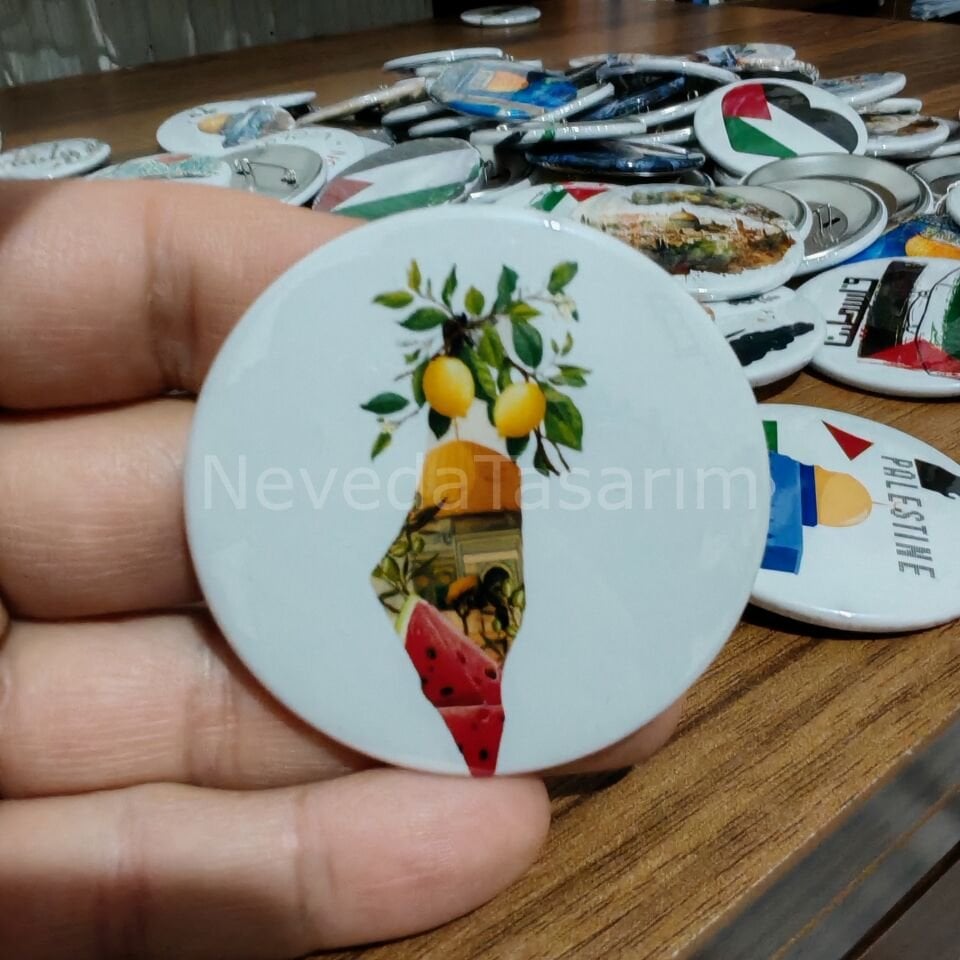 Filistin Harita-Limon Rozet