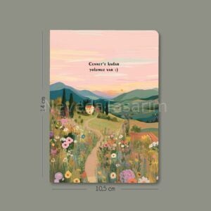 Doğa Desenli – 3’lü Mininote Defter