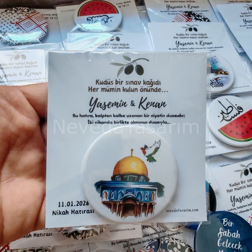 Nikah Hediyeliği Magnet