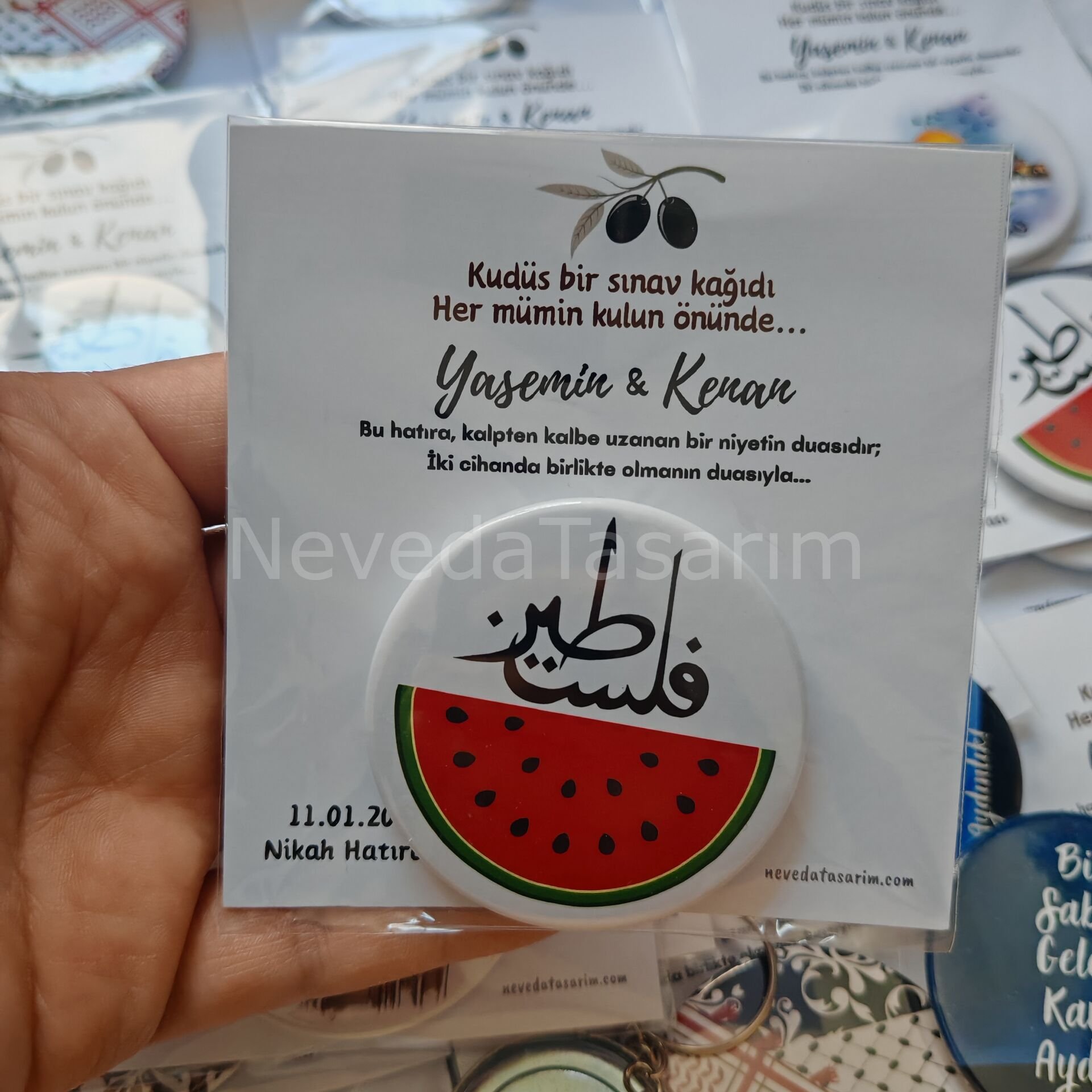 Nikah Hediyeliği Magnet