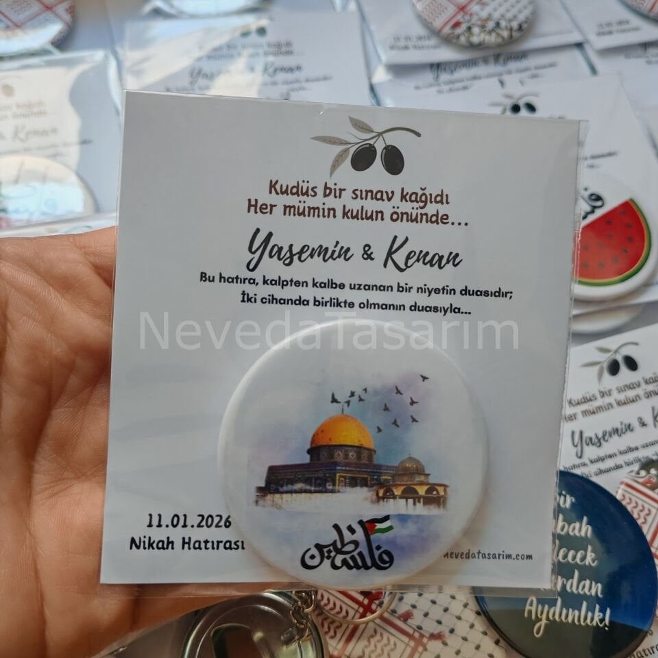 Nikah Hediyeliği Magnet